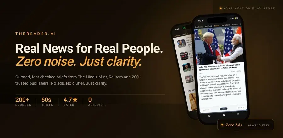 TheReader.AI: real news for real people, zero noise, just clarity